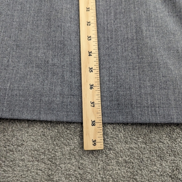 Anne Klein Classic Herringbone Sheath Dress Size 10 Grey 100% Wool (Fits like 6) - Picture 10 of 12